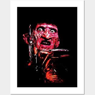 Freddy Krueger Nightmare Posters and Art